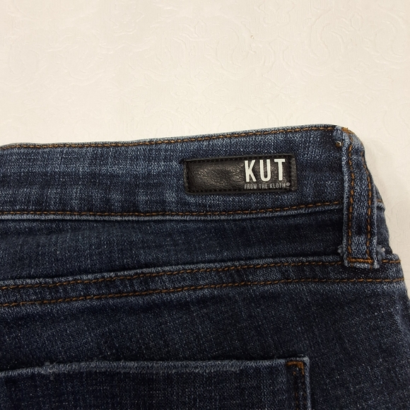 Cut From The Kloth Lauren Crop Straight Leg Jeans Size 12 . - Picture 9 of 11